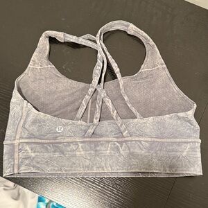 lululemon athletica Marble Gray Sports Bra